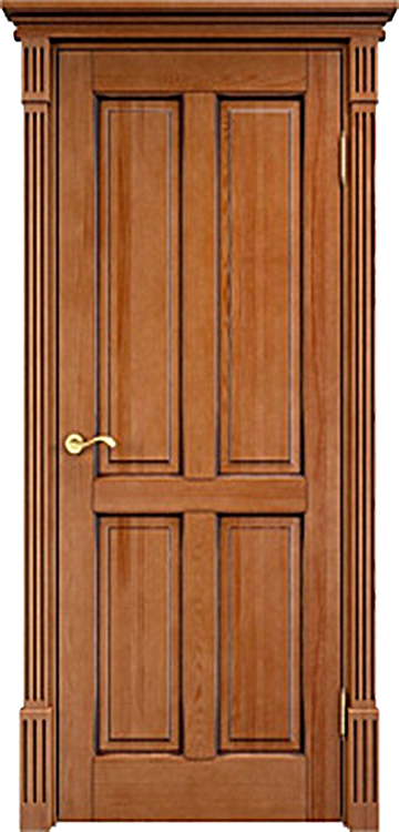 Дверь из массива сосны, Лофт ПДГ, Орех с патиной
